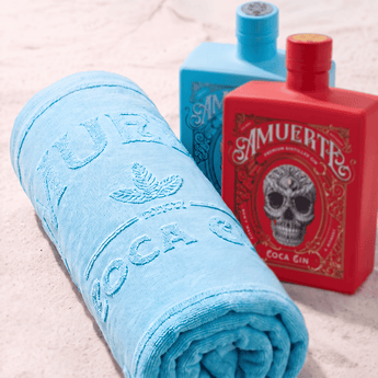 Amuerte Bundle Light Blue + Red | Discounted Towel