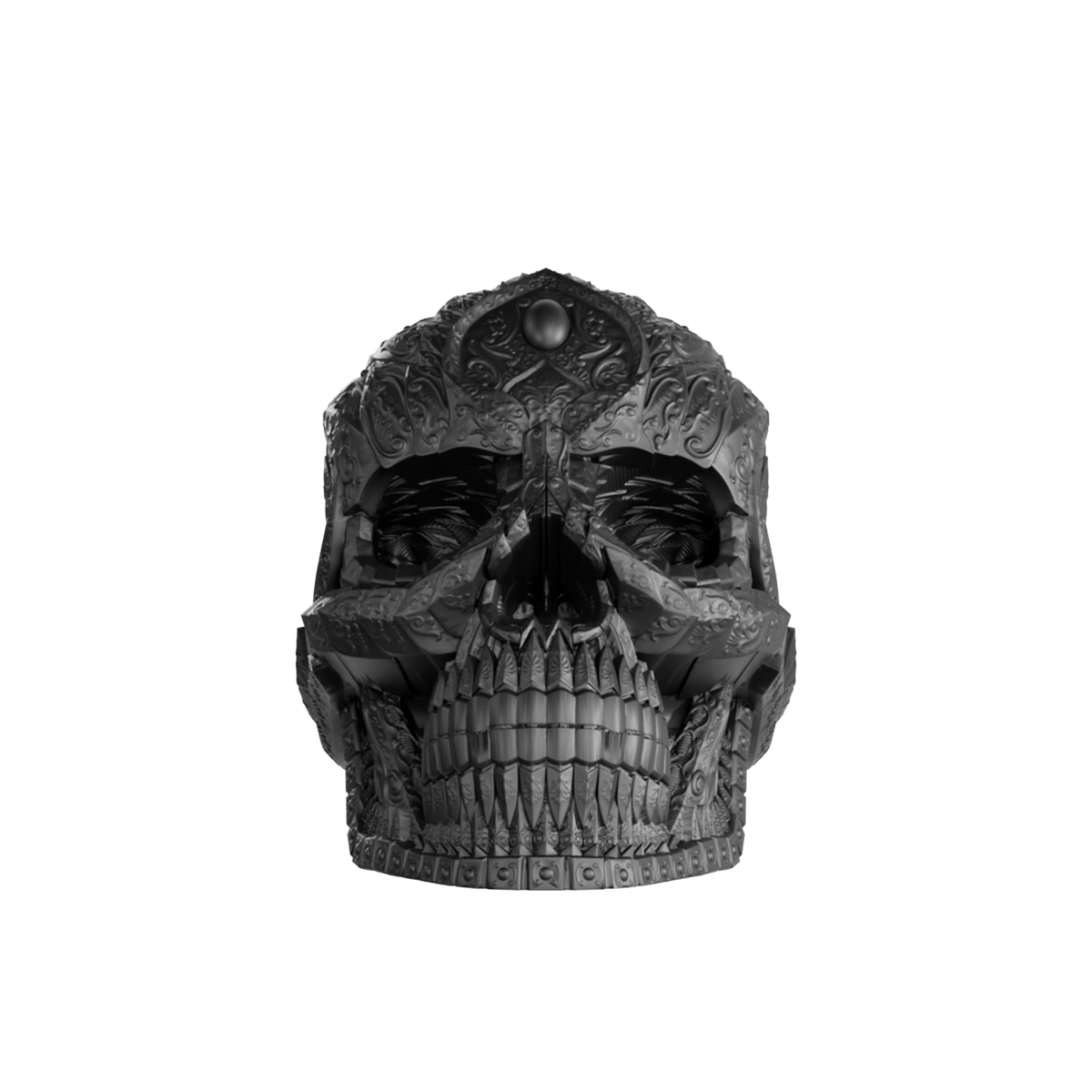 Amuerte Amuerte Matte Black Skull